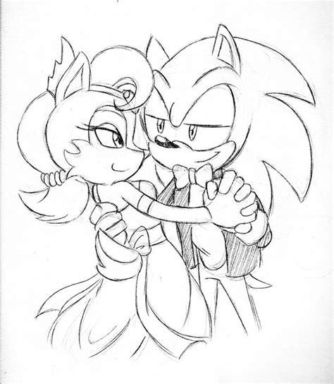 Art Trade Sonally Wedding Sonic Fan Art Sonic Art Art