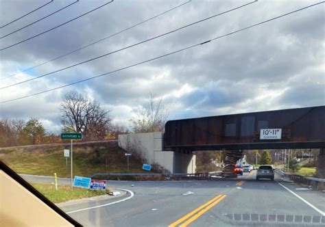 Glenville Rail Bridge Struck By Truckagain