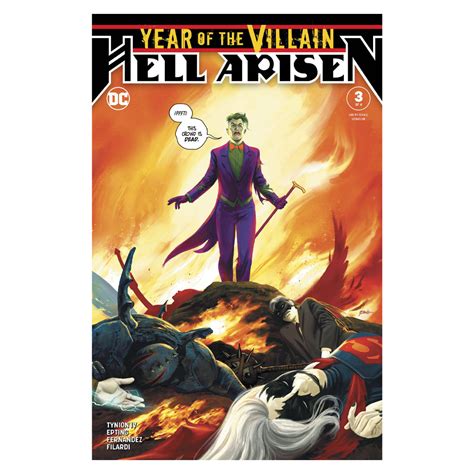 Year Of The Villain Hell Arisen 2019 Dc 3a Comic Book Factory