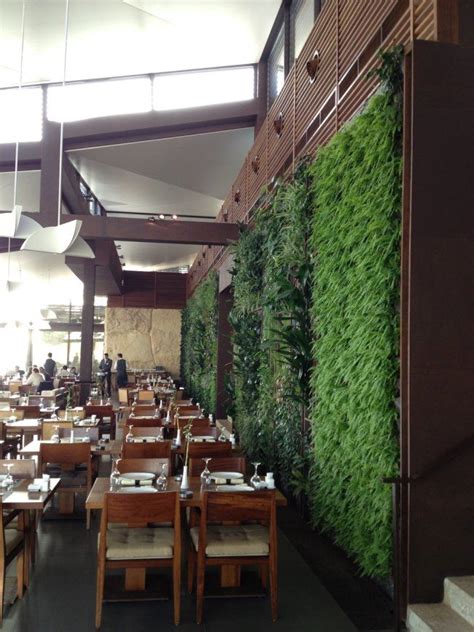 The Green Wall Of The Sultan Ibrahim Restaurant In Maameltein