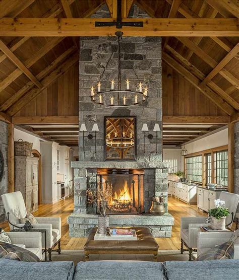 10 Rustic Double Sided Fireplace Decoomo