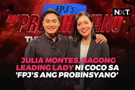 Julia Montes Bagong Leading Lady Ni Coco Sa Fpjs Ang Probinsyano