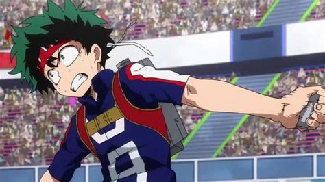 Deku Uses One For All Ua Sport Festival Tournament Highlights My