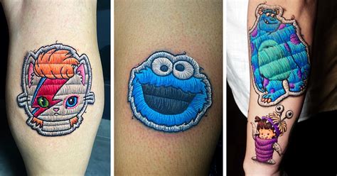 Share More Than 82 Tattoos That Look Like Patches Latest Incdgdbentre