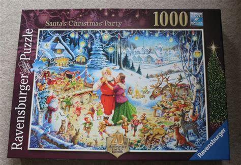 Ravensburger Santas Christmas Party Limited Edition 1000 Piece Puzzle