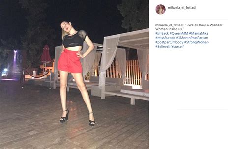 Όσα είπε για το όνομα που θα πάρει η κόρη της!γύρισε, λοιπόν, τον χρόνο έξι χρόνια πριν και θυμήθηκε όταν εκείνη και ο σύζυγός της, φίλιππος μιχόπουλος, είχαν ταξιδέψει. Γνωστή Ελληνίδα μας δείχνει πώς είναι το σώμα της ένα μήνα ...