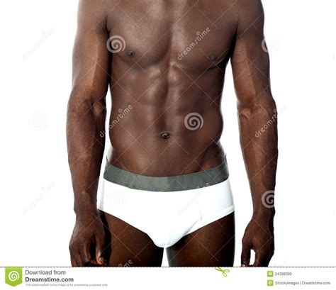 Jeune Homme Nu Sexy Posant Dans Les Sous V Tements Photo Stock Image