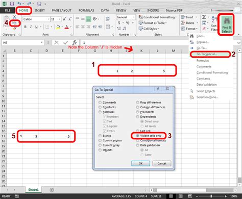 SOLVED How To Select Copy And Paste Only The Visible Cells In Excel