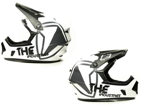 The Industries T3 Bmx Helmet White Side