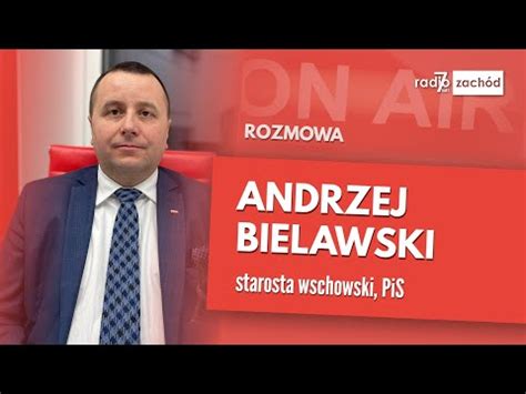 Poranny gość Andrzej Bielawski starosta wschowski PiS YouTube