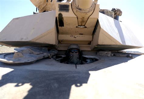 This Is The Driver Station Of An M1 Abrams Tank And The Impressive