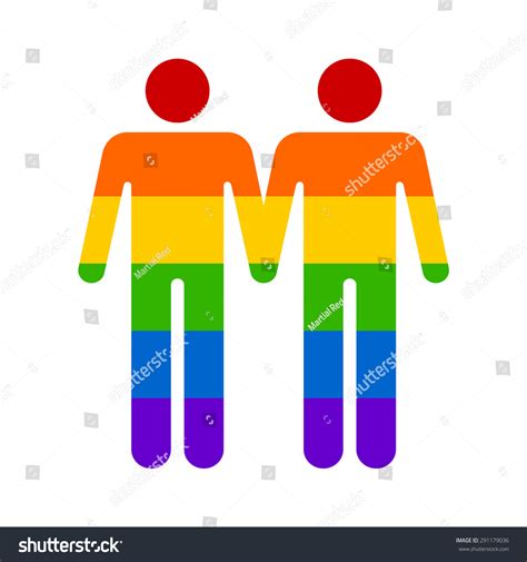 gay marriage rainbow homosexual flat icon for apps and websites stock vector illustration