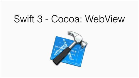 Xcode 8 Cocoa Swift 3 Webview Youtube