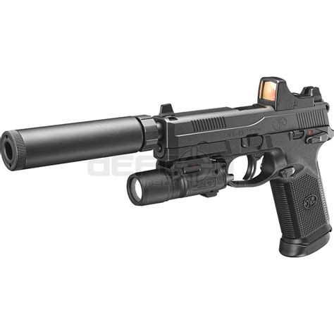 Tokyo Marui Fnx 45 Tactical Gbb Pistol Black Defcon Airsoft