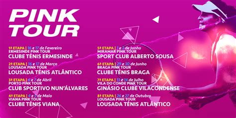 Pink Tour Sexta Edição Do único Circuito Feminino De Ténis Nacional