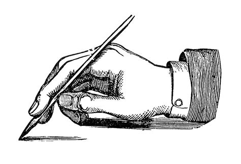 Antique Images Vintage Hand Graphic Hand And Writing Clip Art