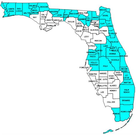 Maybe you would like to learn more about one of these? Florida Counties Visited (with map, highpoint, capitol and ...