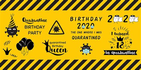 Let's enjoy the fun brought by the happy quarantine birthday yard signs! Quarantine Birthday Party: Free Printable Home Quarantine ...