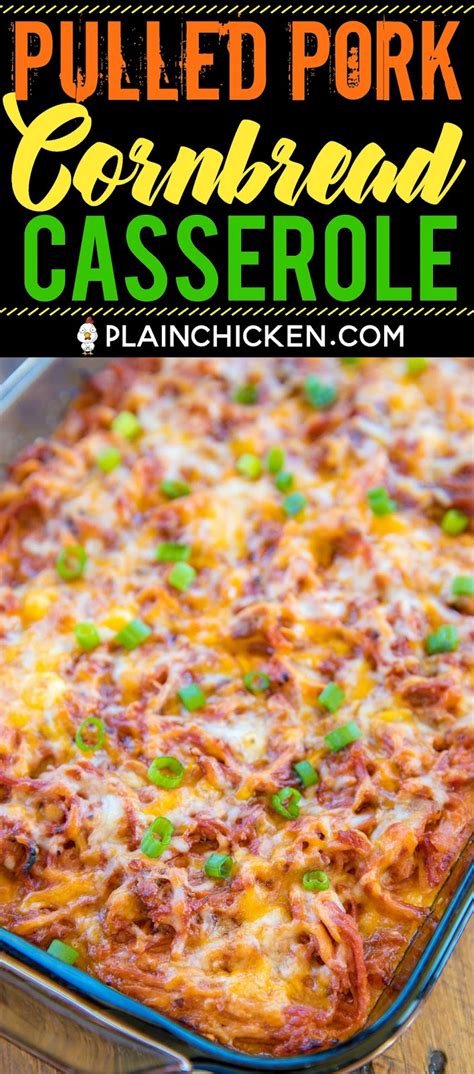 For the pork casserole recipe, all you need is 1/2 pounds boneless pork, 1 tbsp canola oil, 15 ounces black beans, 3/4 ounces condensed cream of chicken, 1/2 ounces diced tomatoes, 4 ounces chopped green tomatoes, brown rice, water, salsa, ground cumin, shredded cheddar cheese. Pin on Pork leftovers