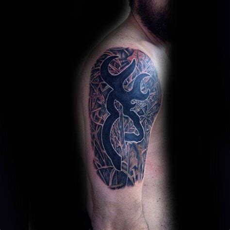 40 Browning Tattoos For Men Deer Ink Design Ideas
