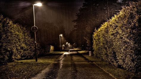 Dark Rainy Night Wallpapers Top Free Dark Rainy Night Backgrounds