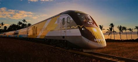 The Uss First Private High Speed Train Service Is Opening In Florida