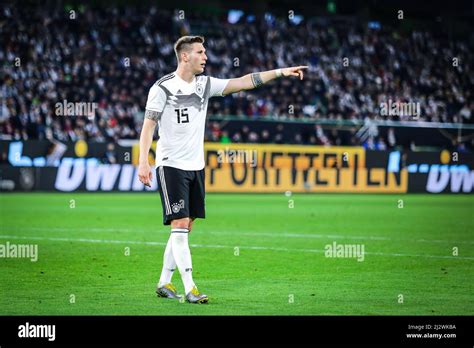 Wolfsburg, Germany, March 20, 2019: German footballer Niklas Sule