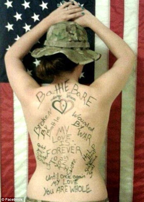 Army Wives Strip Off To Show Their Support Awareness Campaign For
