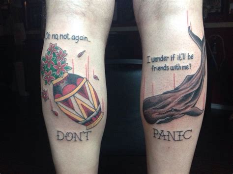 Dont Panic By Austin Hermans Reverenttattoo In Las Vegas Tattoos