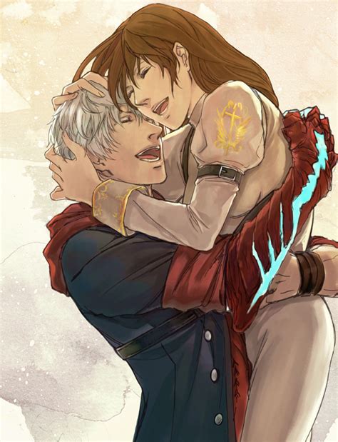 Nero And Kyrie Devil May Cry And 1 More Drawn By Ewinnie Danbooru