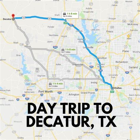 Daytrip To Decatur Tx Decatur Day Trips Texas Towns