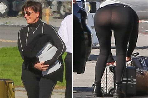 Kris Jenner Proves Her Kardashian Genes By Exposing Bare Bum In