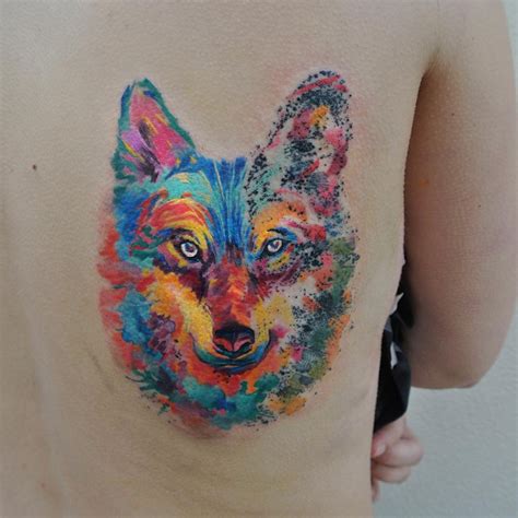 One Day One Tattoo Czech Artist Makes Sure Each Watercolor Tattoo Is