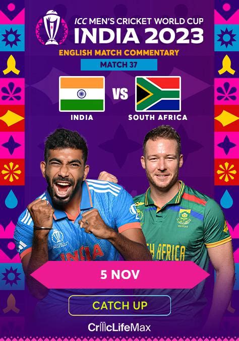 Watch Icc Cricket World Cup 2023 India Vs South Africa Catch Up In