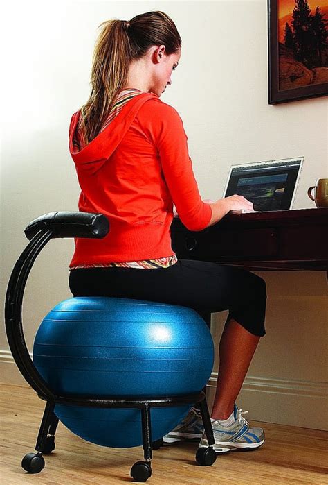 Ball chair for kids 427234 collection of interior design and decorating ideas on the littlefishphilly.com. Gaiam Custom Fit Balance Ball Chair - NoveltyStreet