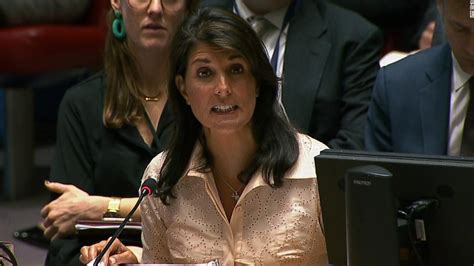 Nikki Haley Combating Corruption Is About Ensuring Peace And Security