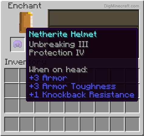 Minecraft Netherite Helmet