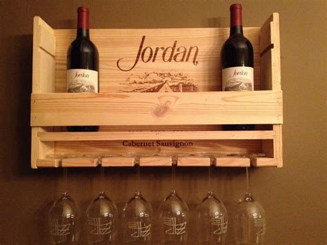 Diy Wine Rack Would Look Nice Either Stained Or Rustic Wine Box Diy