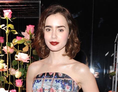 Lily Collins Makeup Get The Look Lily Collins Makeup Lily Collins