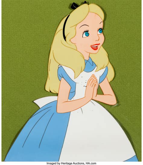 Alice In Wonderland Production Cel Walt Disney 1951 Lot 62210