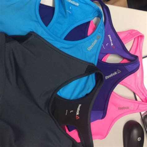 Reebok Workout Ready Support Sports Bra Women S Fashion Watches And Accessories Other