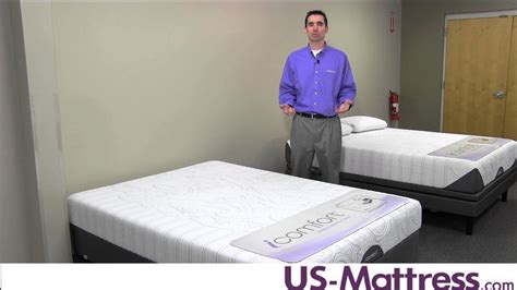 This serta mattress helps prevent tossing and turning with its cool twist gel memory foam, and the 739 custom support innerspring helps alignment of the back and gives extra support. Serta iComfort Insight Everfeel Mattress - YouTube