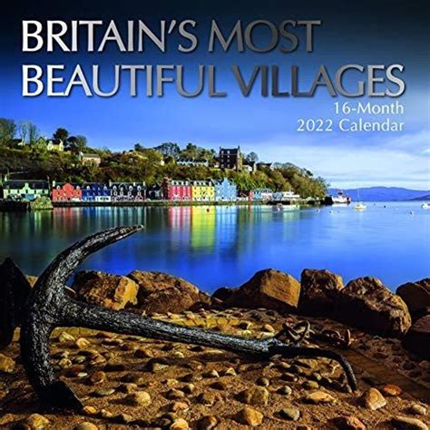 Buy 2022 Wall Britains Most Beautiful Villages 12 X 12 Inch Monthly