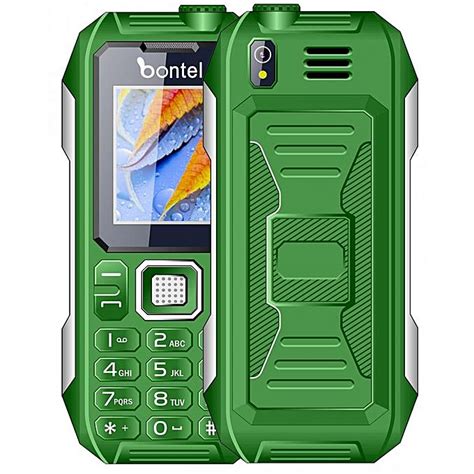 Buy 8000 177 Inch 4000 Mah Battery Feature Phone Green Best
