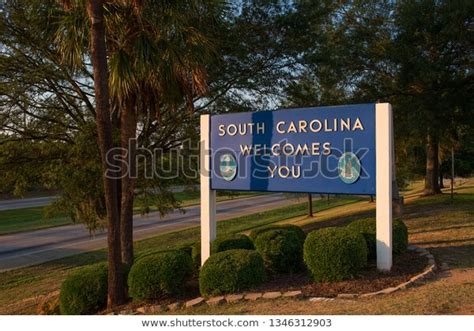 South Carolinausa July 02 2016 Welcome To South Carolina Highway