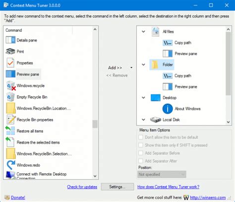 Add Preview Pane Context Menu In Windows 10