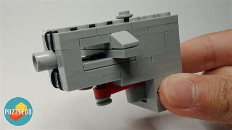 How To Make A Mini Lego Gun Working Full Tutorial Youtube