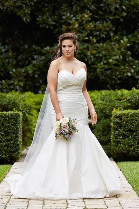 Figure Flattering Plus Size Wedding Gowns Weddingchicks