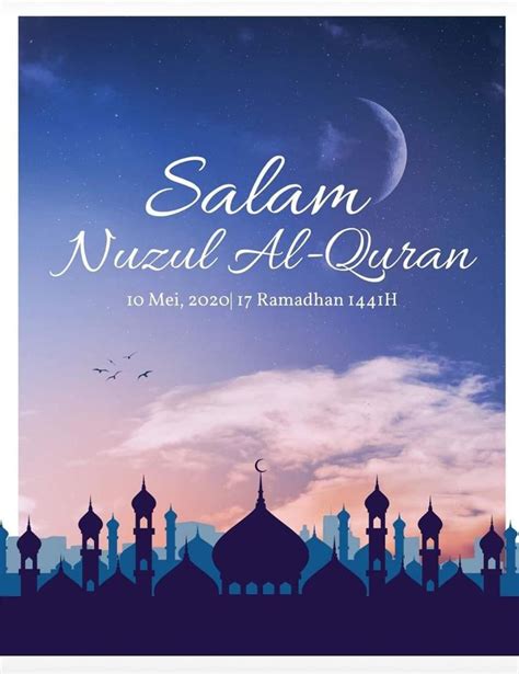 Buat semua umat islam di malaysia. orangbukit: Salam Nuzul Al-Quran 1441H
