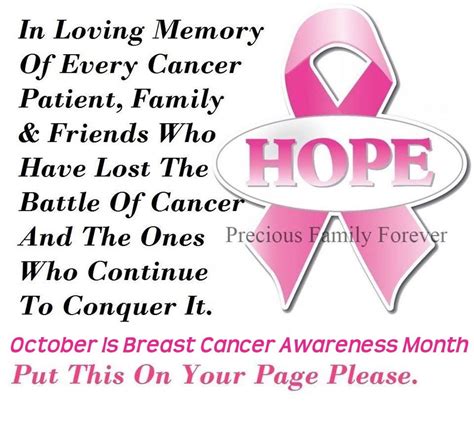 October Is Breast Cancer Awareness Month Pictures Photos And Images
